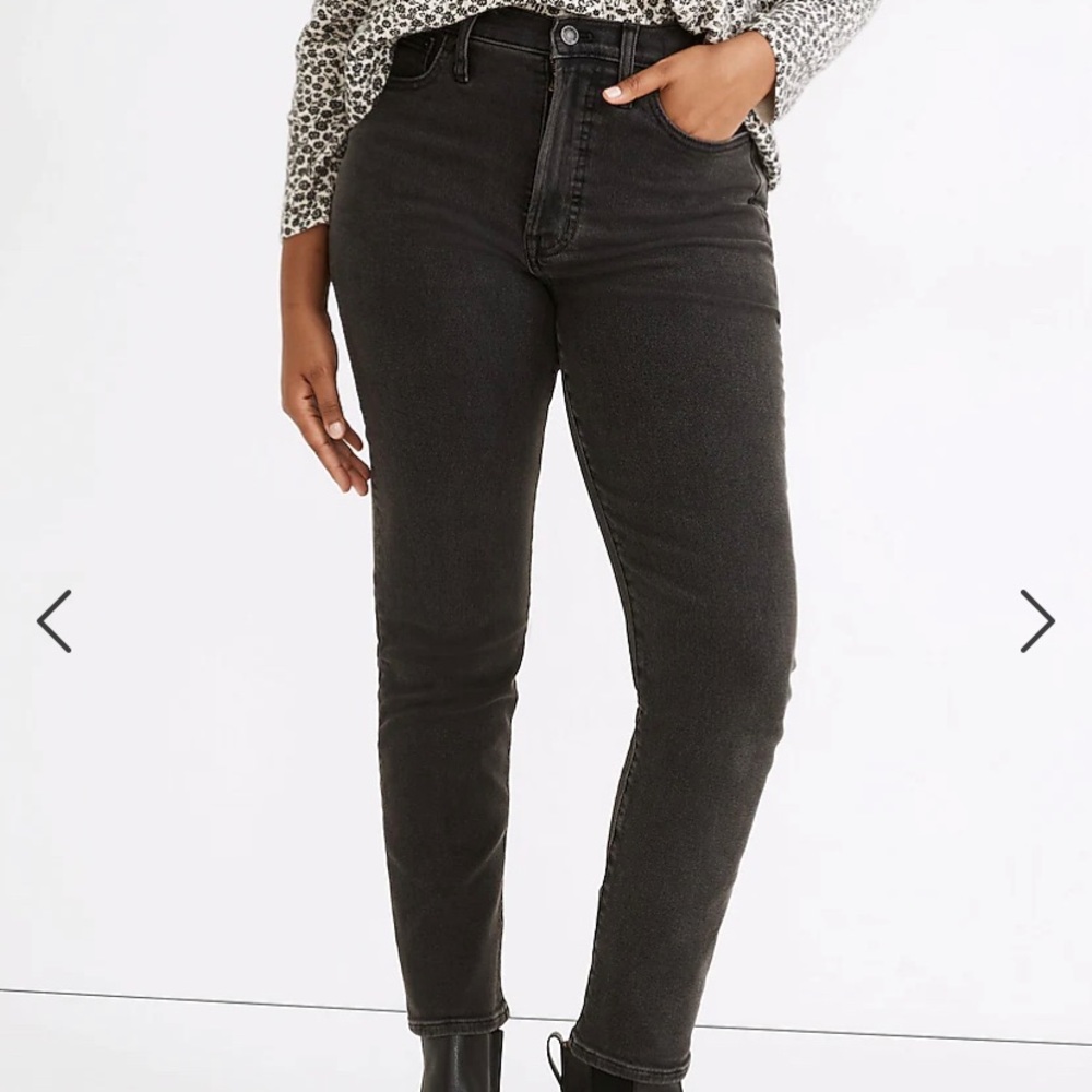 Madewell brand new Perfect Vintage jeans in black size 24 petite